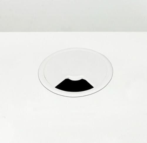 Schaffenburg Kabeldoorvoerdop wit kunststof 8cm ongemonteerd