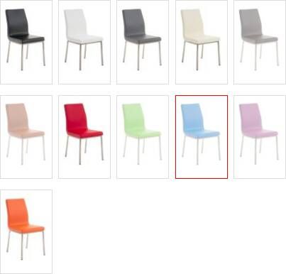 KantoormeubelenPlus Bezoekers Vergaderstoel Struer Oranje