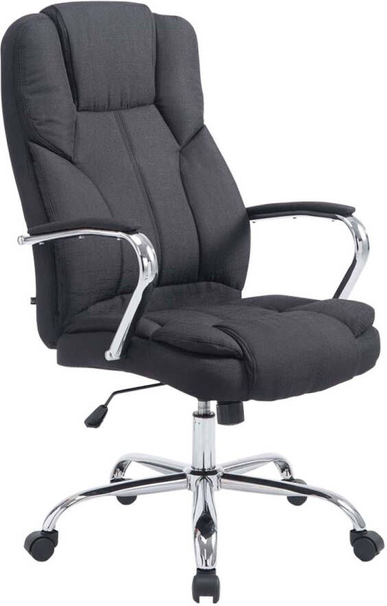 KantoormeubelenPlus Bureaustoel Finnsnes XXL Stof Zwart