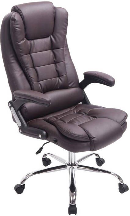 KantoormeubelenPlus Bureaustoel Hameenkyro Kunstleer Bruin