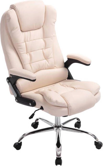 KantoormeubelenPlus Bureaustoel Hameenkyro Kunstleer Crème
