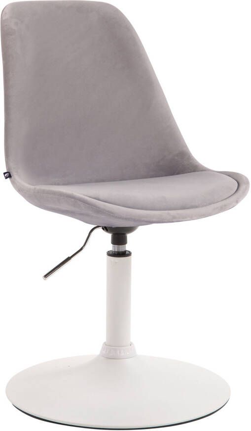 KantoormeubelenPlus Eetkamer Vergaderstoel Evijarvi Fluweel W Grijs