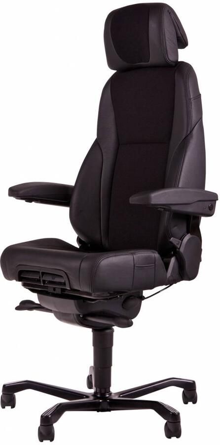 Kantoormeubelen Plus 24 uurs bureaustoel A381 mix stof