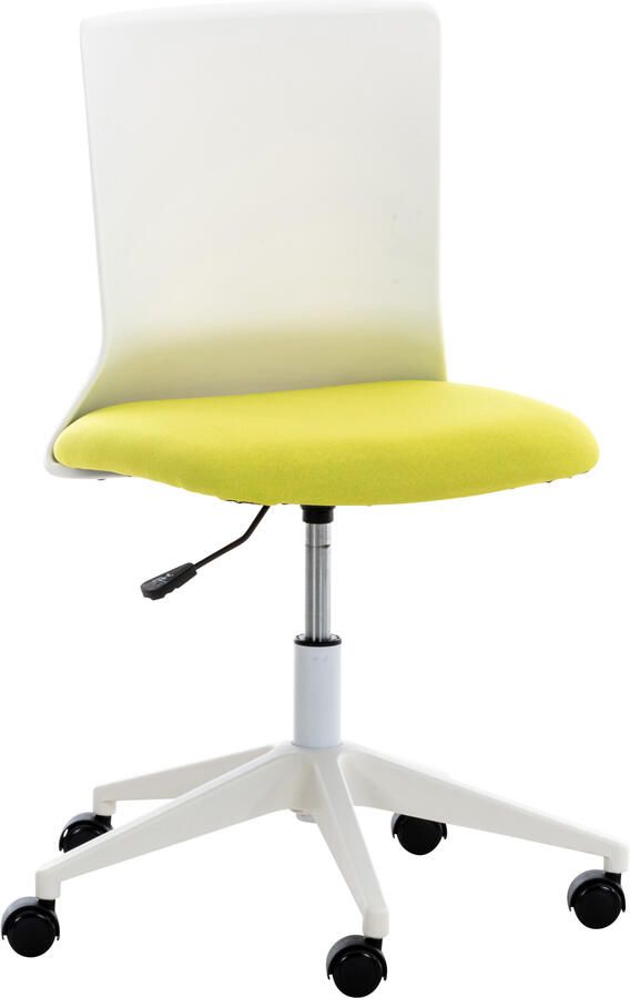 KantoormeubelenPlus Bezoekers Vergaderstoel Espoo Stof Groen