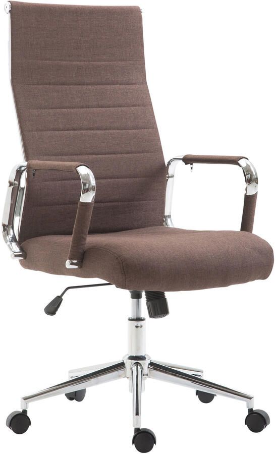 KantoormeubelenPlus Bureaustoel Andalsnes Stof Bruin