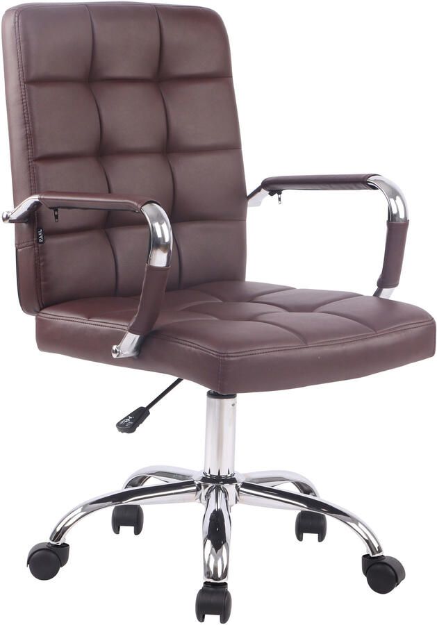 KantoormeubelenPlus Bureaustoel Fosnavag Pro Kunstleer Bordeauxrood