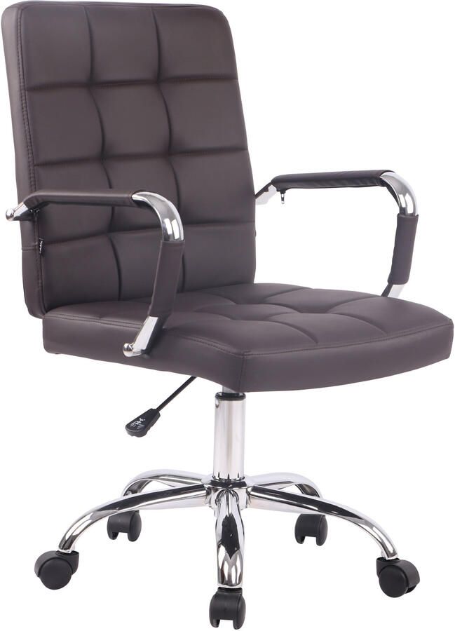 KantoormeubelenPlus Bureaustoel Fosnavag Pro Kunstleer Bruin