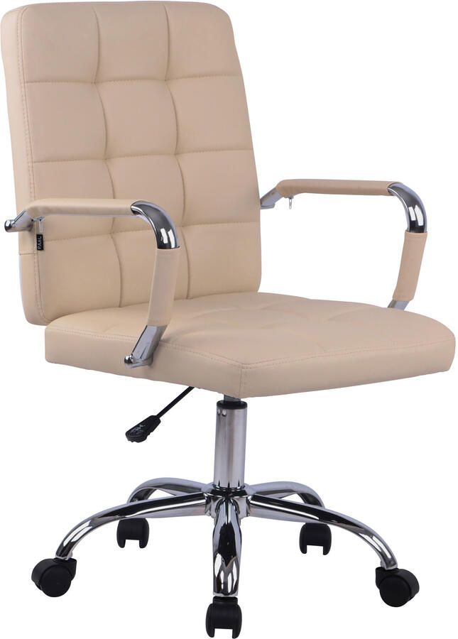 KantoormeubelenPlus Bureaustoel Fosnavag Pro Kunstleer Crème