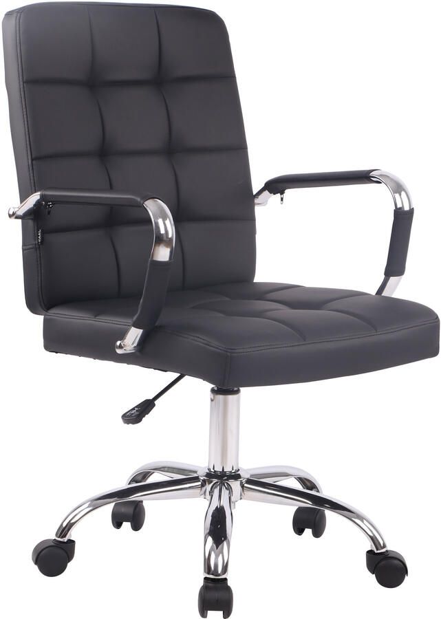 KantoormeubelenPlus Bureaustoel Fosnavag Pro Kunstleer Zwart