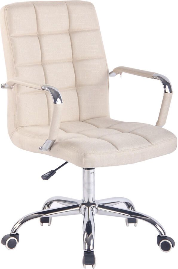KantoormeubelenPlus Bureaustoel Fosnavag Stof Crème