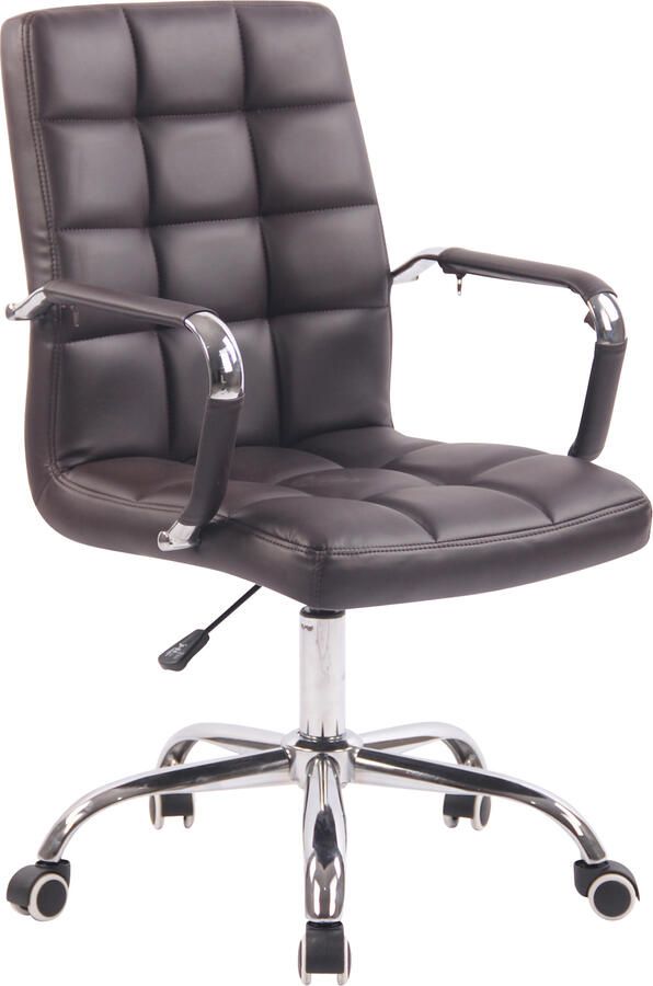 KantoormeubelenPlus Bureaustoel Fosnavag XL Kunstleer Bruin