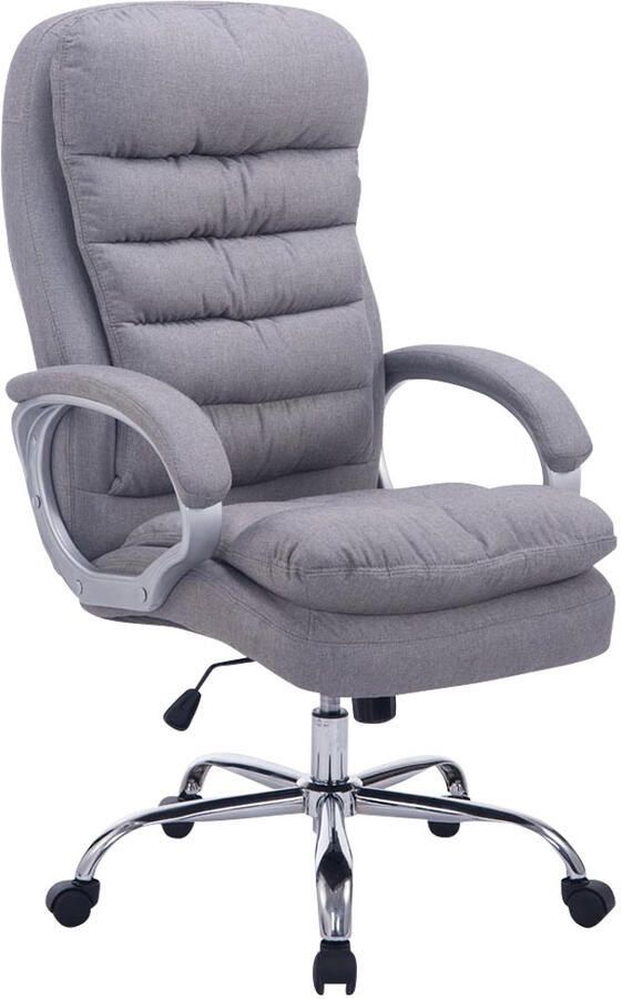 KantoormeubelenPlus Bureaustoel Frederikstad Stof Grijs