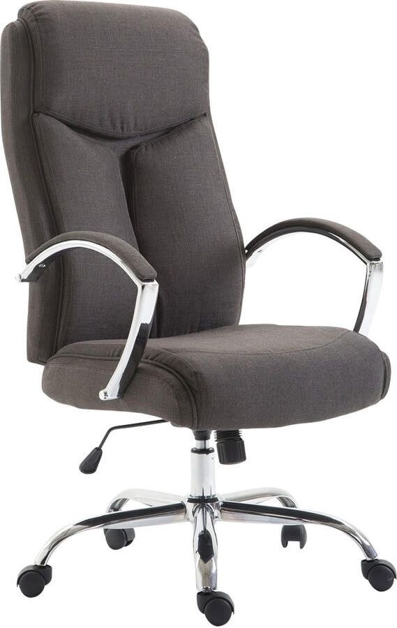 KantoormeubelenPlus Bureaustoel Halsua Stof Donkergrijs
