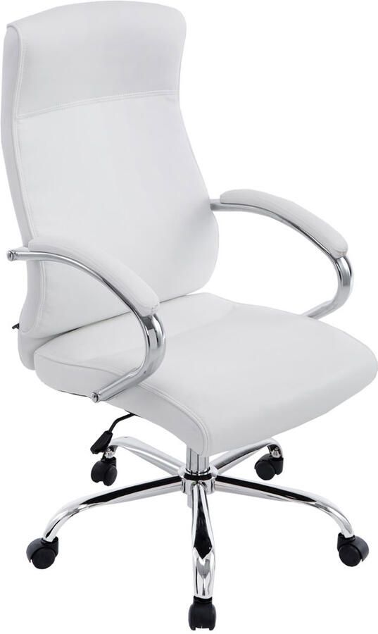 KantoormeubelenPlus Bureaustoel Harjavalta Kunstleer Wit