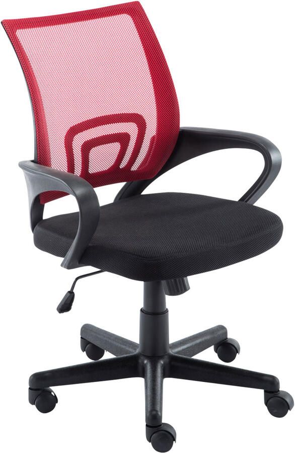 KantoormeubelenPlus Bureaustoel Kragero Rood