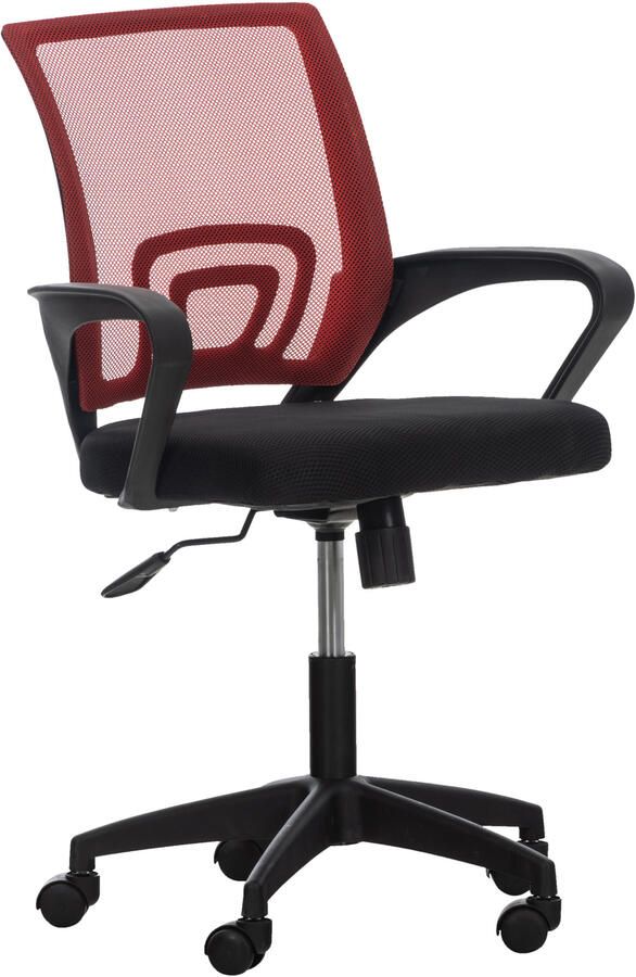 KantoormeubelenPlus Bureaustoel Laeso Mesh Rood