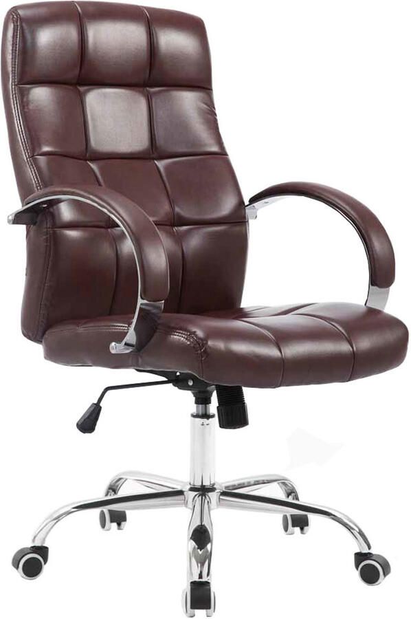 KantoormeubelenPlus Bureaustoel Larvik Bordeauxrood