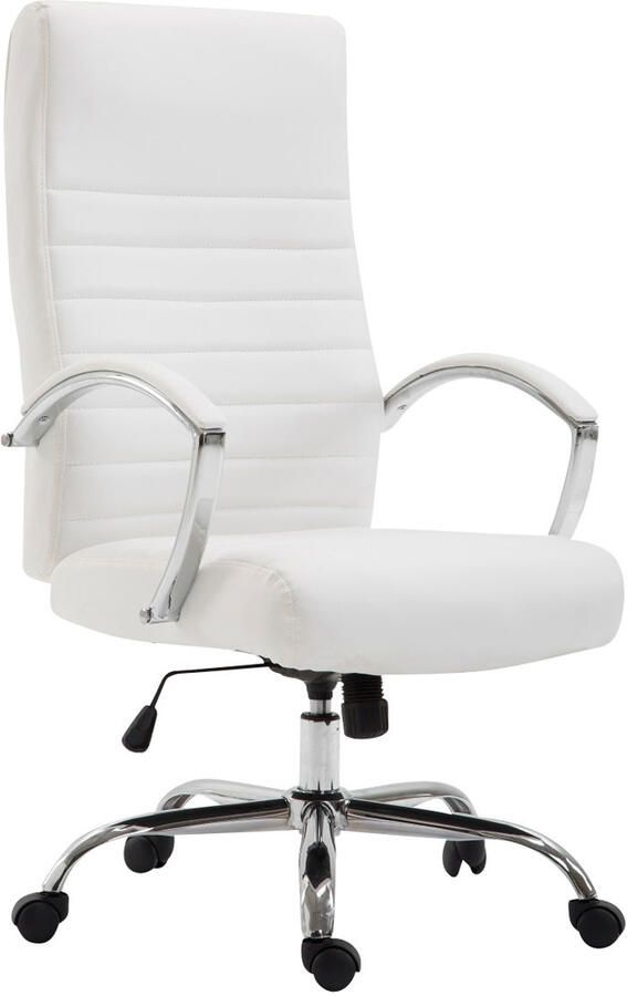 KantoormeubelenPlus Bureaustoel Lyngdal Kunstleer Wit