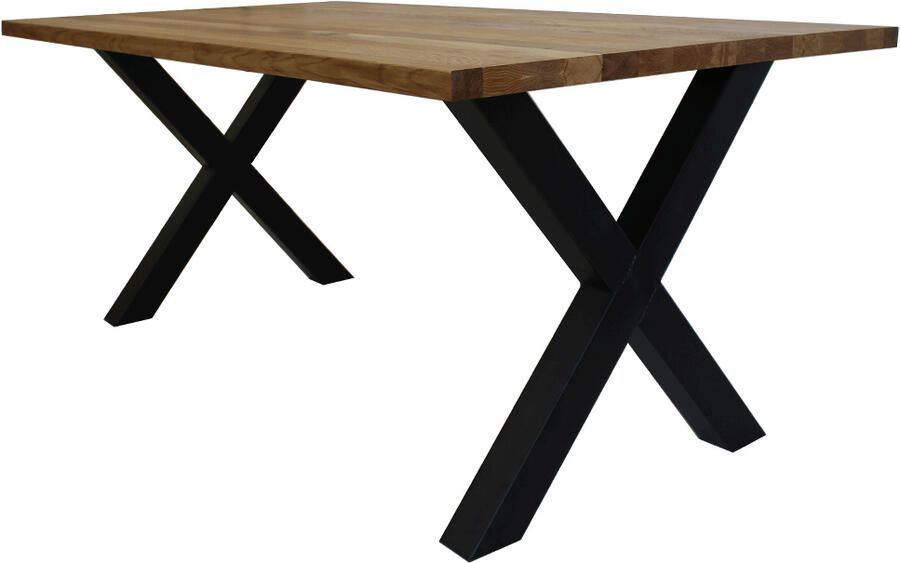 KantoormeubelenPlus Eet Vergadertafel Hella 160 x 90 cm X Poot