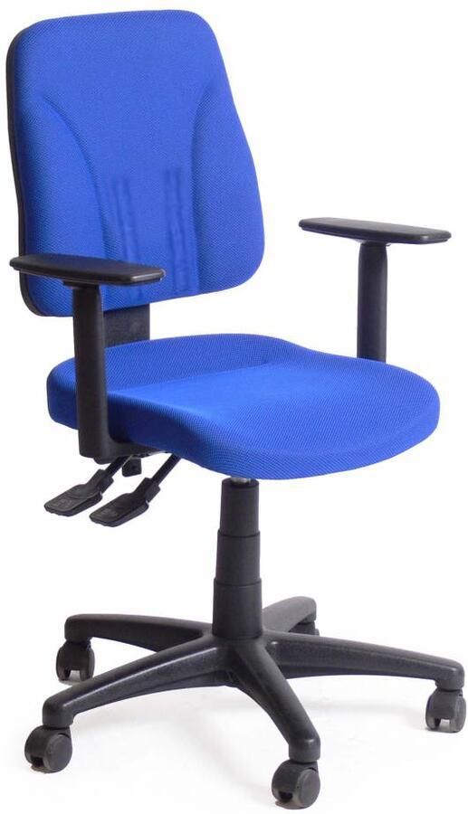 Kantoormeubelen Plus Piu bureaustoel lage rug