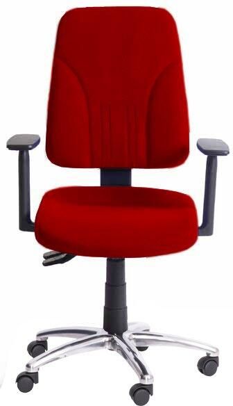 Kantoormeubelen Plus Piu 1 bureaustoel hoge rug