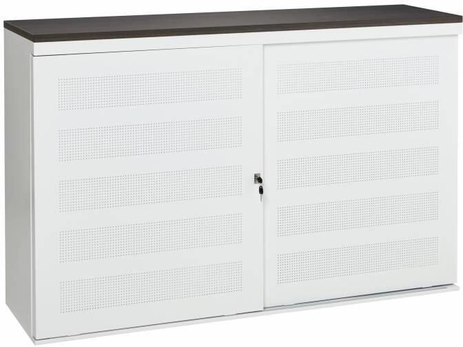 ABC Kantoormeubelen Kunststof topblad: Antraciet eiken + 75 00