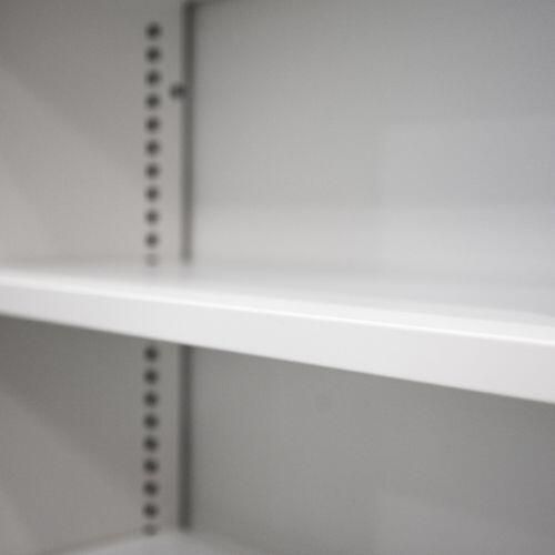 Schaffenburg Legbord Schuifdeurkast Claudius CS 180120 00G 4x38cm kleur wit RAL9010 Grove epoxy.