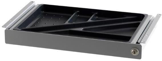 Schaffenburg Pen en accessoirelade met slot 390x245x42mm(BxDxH)in het zwart(niet toepasbaar op Domino Domino Plus Cubeo en Electric T )