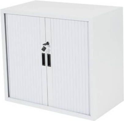 Schaffenburg Claudius Basic roldeurkast 72 8x80x45cm. ombouw en lamellenkleur wit(RAL9010 )