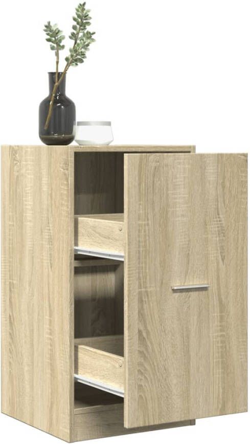 VidaXL Apothekerskast 40x41x77 5 cm bewerkt hout sonoma eikenkleurig