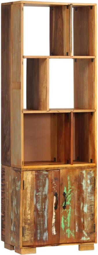 VidaXL Boekenkast 60x35x180 cm massief gerecycled hout