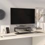 VidaXL Monitorstandaard 37x28x11 5 cm zwart - Thumbnail 1