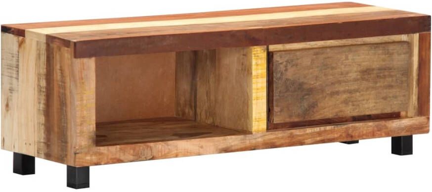 VidaXL Tv-meubel 100x30x33 cm massief gerecycled hout