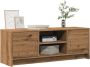 VidaXL Tv-meubel 102x30x37 5 cm bewerkt hout artisanaal eikenkleur - Thumbnail 2