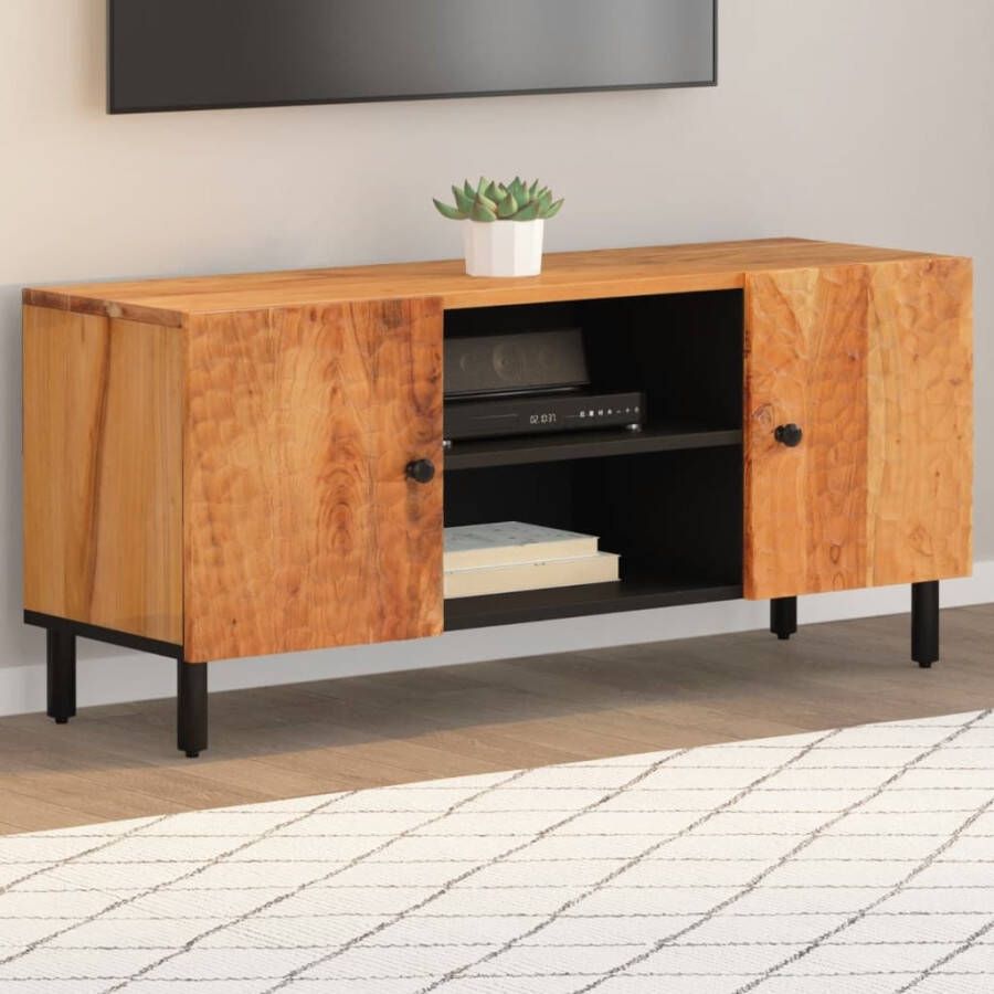VidaXL Tv-meubel 105x33x46 cm massief acaciahout