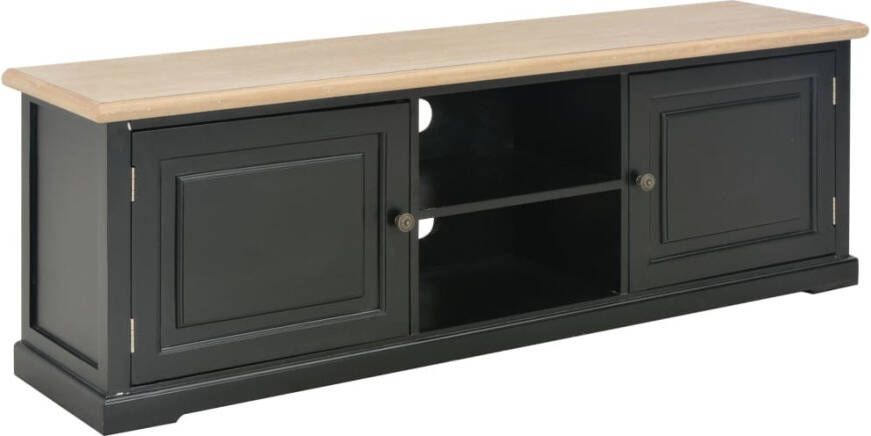 VidaXL Tv-meubel 120x30x40 cm hout zwart