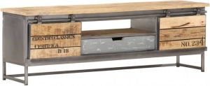 VidaXL Tv meubel 120x30x40 cm massief mangohout