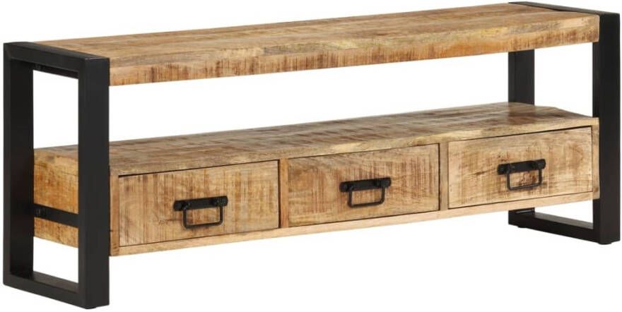 VidaXL Tv-meubel 120x30x45 cm massief mangohout