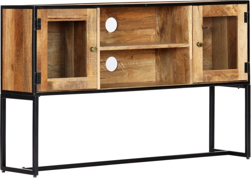 VidaXL Tv-meubel 120x30x75 cm massief gerecycled hout
