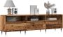 VidaXL Tv-meubel 150x30x44 5 cm bewerkt hout oud houtkleurig - Thumbnail 1