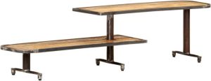 VidaXL Tv-meubel 160x30x40 cm massief mangohout