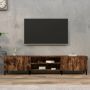 VidaXL Tv-meubel 180x31 5x40 cm bewerkt hout gerookt eikenkleurig - Thumbnail 2