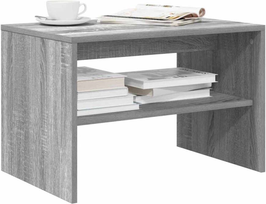 VidaXL Tv-meubel 60x40x40 cm bewerkt hout grijs sonoma eikenkleurig