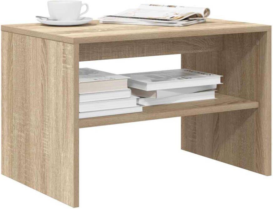 VidaXL Tv-meubel 60x40x40 cm bewerkt hout sonoma eikenkleurig