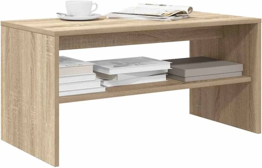 VidaXL Tv-meubel 80x40x40 cm bewerkt hout sonoma eikenkleurig