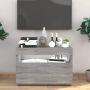 VidaXL Tv-meubel met LED-verlichting 60x35x40 cm grijs sonoma eiken - Thumbnail 1