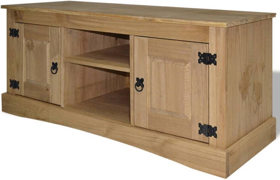 VidaXL Tv meubel Mexicaans grenenhout Corona stijl 120x40x52 cm