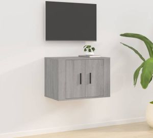 VidaXL Tv-wandmeubel 57x34 5x40 cm grijs sonoma eikenkleurig