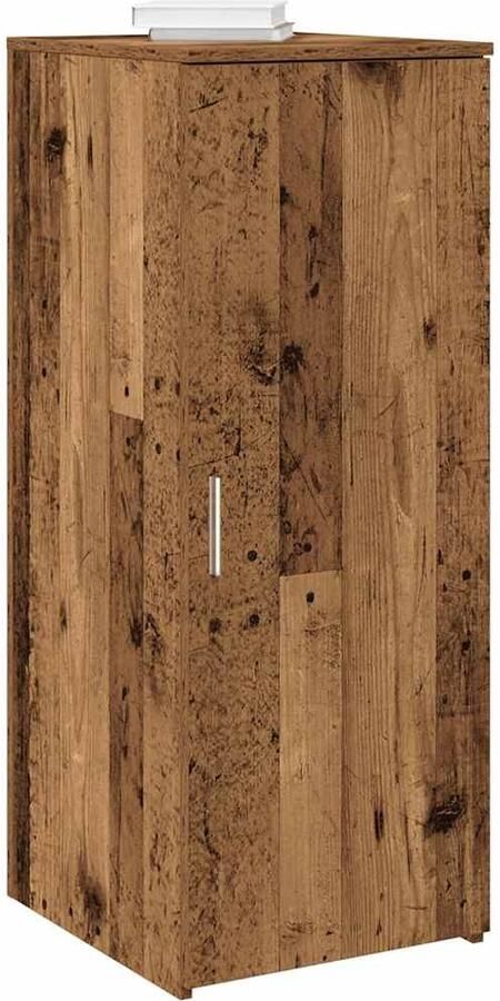 VidaXL Opbergkast 40x45x103 5 cm bewerkt hout oud houtkleurig