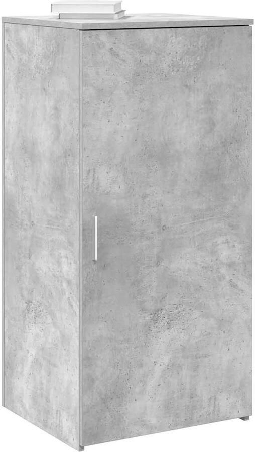 VidaXL Opbergkast 50x45x103 5 cm bewerkt hout betongrijs